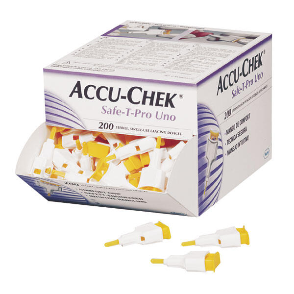 Roche Accu-Chek Safe-T-Pro Uno Einmalstechhilfen