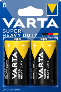 Varta Super Heavy Duty Mono D 2er Blister