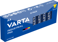 Varta Industrial Pro 4006 AA Mignon LR06 Alkaline 1,5V Batterie 10er Pack