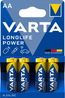 Varta Longlife Power 4906 AA Mignon Alkaline 1,5V Batterie 4er Blister