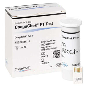 Roche CoaguChek PT | 2 x 24 Teststreifen