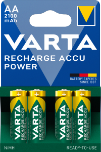 Varta Recharge Accu Power AA 2100mAh 2er Blister
