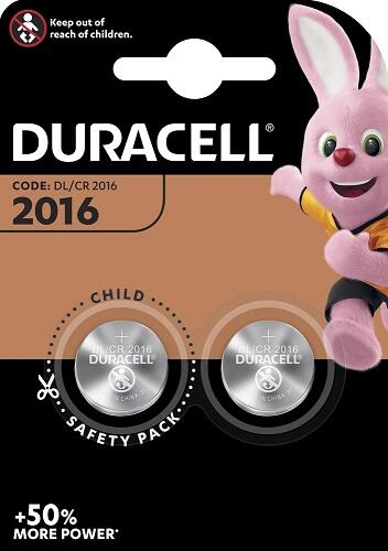 2016 CR2016 Auto Schlüssel DL 2016 Batterie 2er Blist Duracell Knopfzelle Code