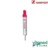 S-Monovetten K3 EDTA, steril, 2,7ml - 66 x 11mm (VPE: 50 Stk.)