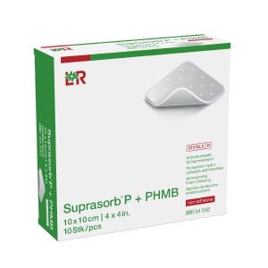 L &amp; R Suprasorb P + PHMB Pu-Schaumverband verschiede...