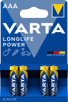 Varta Longlife Power 4903 AAA Micro Alkaline 1,5V Batterie 4er Blister