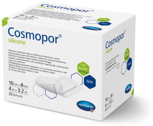 Cosmopor silicone 10 x 8cm (6,5 x 3,8cm) 25 Stk.