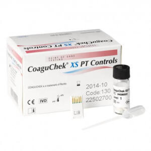 Roche Coagu Chek XS PT Test | XS PT Kontrolllösung |...