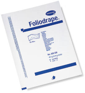 Foliodrape Comfort Beinschützer - 75 x 140 cm kreppeinschlag  (VPE: 23 x 2 Stück)