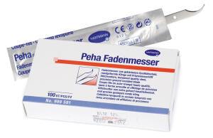 Peha Fadenmesser steril | Pack: 100 Stück