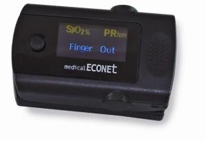 medical Econet Fingerpulsoximeter ME10 mit Alarmfunktion