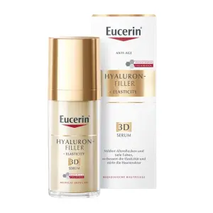 Eucerin® HYALURON-FILLER + ELASTICITY 3D Serum – Anti-Aging Serum für reife Haut – Hautpflege gegen Altersflecken und Falten