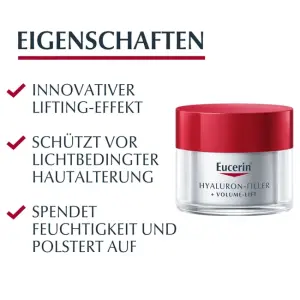Eucerin® Hyaluron-Filler + Volume-Lift Tagespflege für normale Haut bis Mischhaut