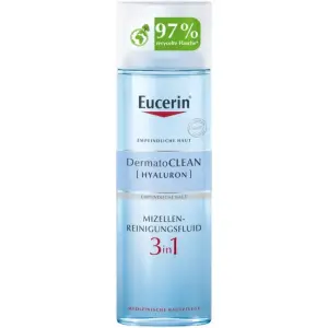 Eucerin® DermatoClean [HYALURON] Mizellen-Reinigungsfluid 3 in 1 – milde & gründliche Gesichtsreinigung