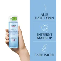 Eucerin® DermatoClean [HYALURON] Mizellen-Reinigungsfluid 3 in 1 – milde & gründliche Gesichtsreinigung