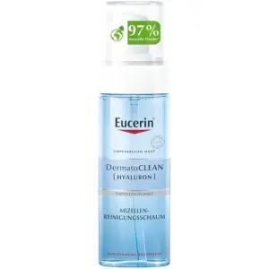 Eucerin® DermatoClean [HYALURON] Mizellen-Reinigungsschaum – sanfte & gründliche Gesichtsreinigung